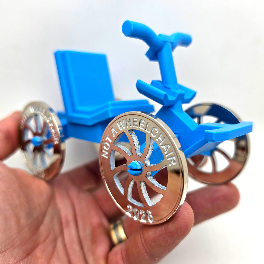 Donate $60: Four Coins + 3D printed Rig 2.0 Display
