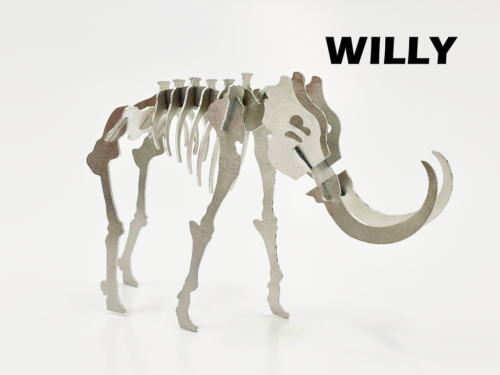 Willy The Wheelie Cool Woolly Mammoth